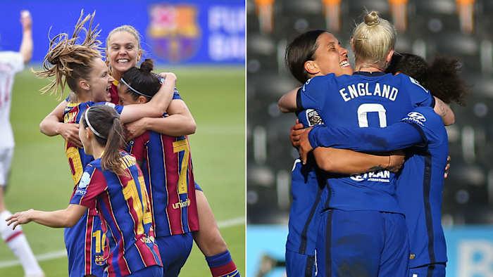 Barcelona and Chelsea will play for the Women's Champions League title